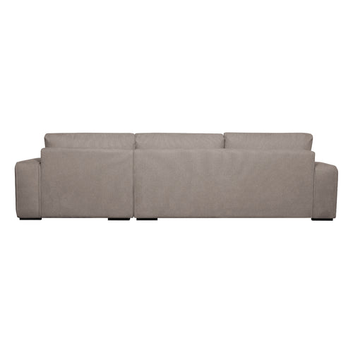 Furnhouse chaise longue bank rechts California - Beige - Stof - 105x305x85