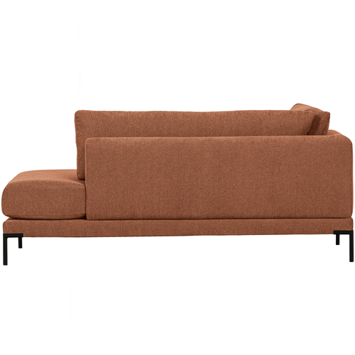 vtwonen lounge element rechts Couple - Polyester - Rust - 89x100x200 - vtwonen shop