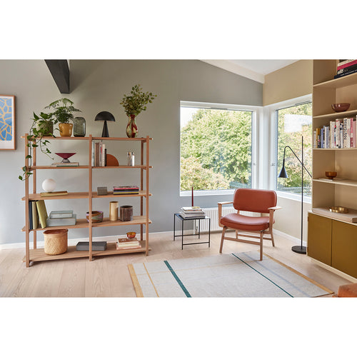 Hübsch vaas Swirl - glas - ø15xh28cm - vtwonen shop