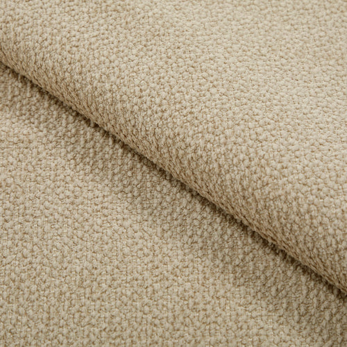 Premium Interiors - Draaistoel RETRO - krullend fluweel beige 71cm