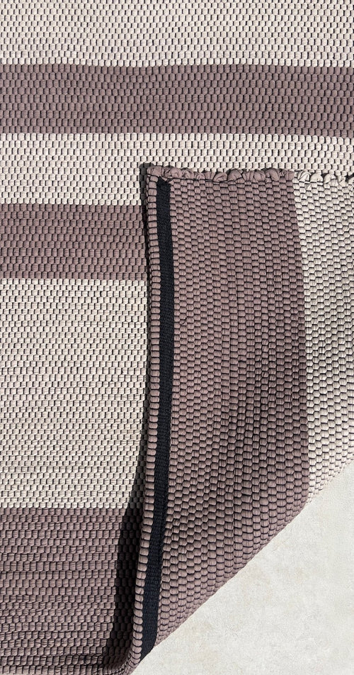 AFK Living vloerkleed Tiago - handgemaakt - Gerecycled katoen - 140 x 200 cm - vtwonen shop