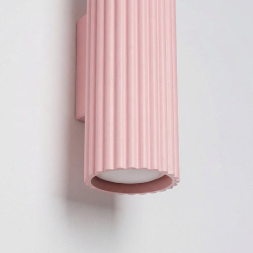 Sollux Lighting Wandlamp KARBON 20 roze - 6,5x8,5x20cm