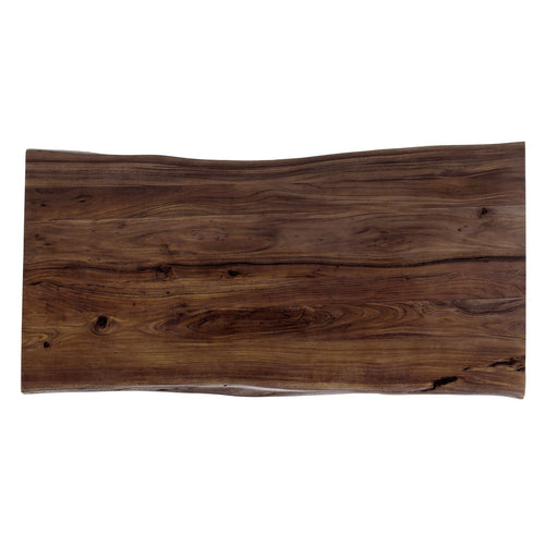 Kare Design Eettafel Harmony 200x100cm walnoot chroom - vtwonen shop