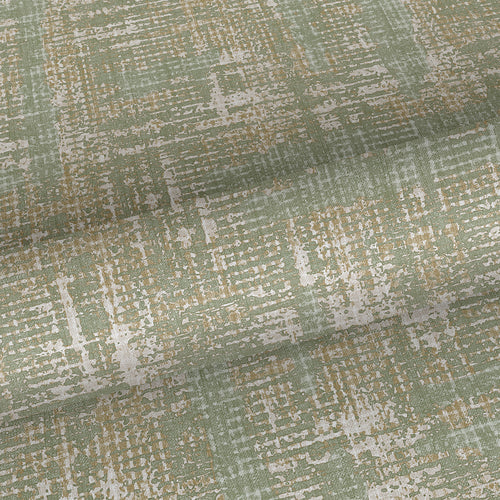 Sanders & Sanders behang linnenstructuur vergrijsd groen - 53 cm x 10 m - 640262