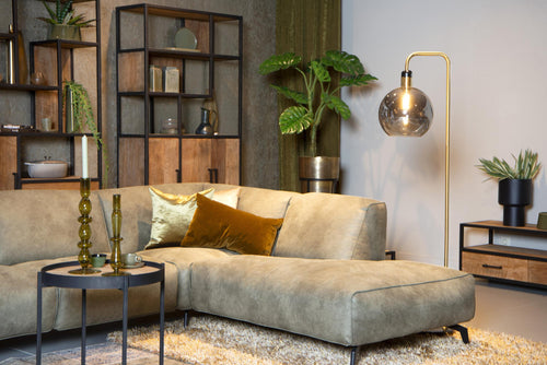 Lucide vloerlamp JULIUS - 1xE27 - Fumé - vtwonen shop