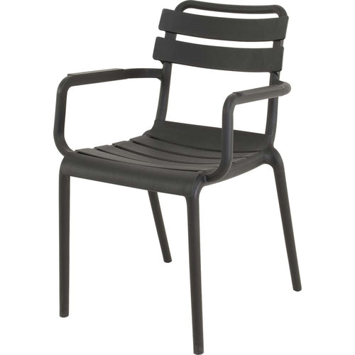 Lesli Living bistrostoel Torvi - zwart - 54x56x81cm