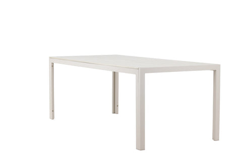 Rebellenclub Rechthoekige Tuintafel Cappero - 205 x 90 cm - Beige - vtwonen shop