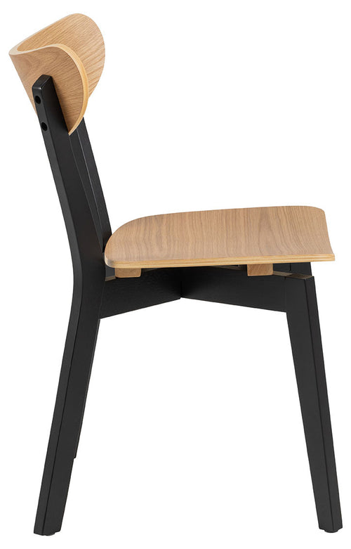 BRAM Eetkamerstoel Hamar - Set van 2 - Eiken