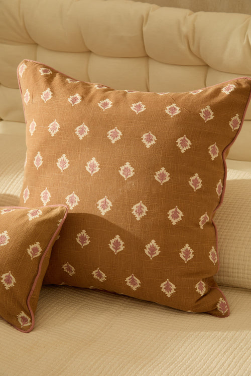 Calma House Kussenhoes Canela - Mosterd - 60x60