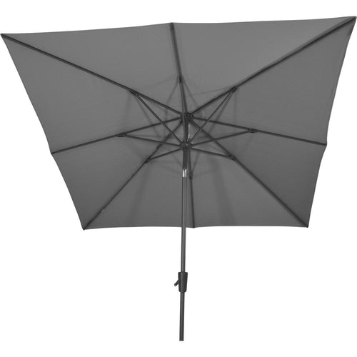Lesli Living push-up parasol Libra - grijs - 250x250cm