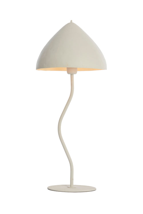 Light & Living tafellamp ELIMO - wit - Ø25x67cm - vtwonen shop