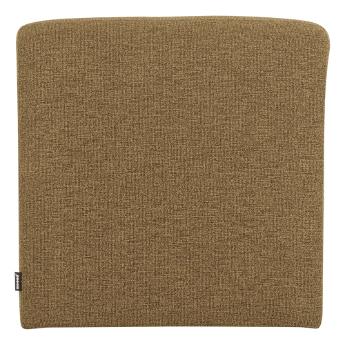WOOOD eetbank 84 cm rugleuning Mojo Base - Bouclé - Geel/Bruin - 83x84x76