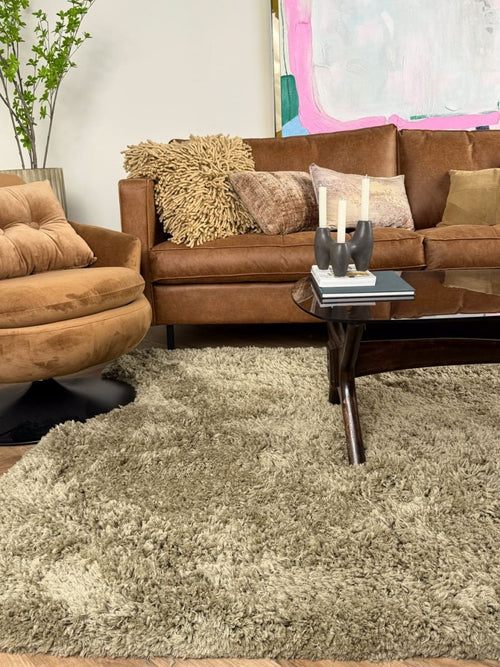 Interieur05 vloerkleed Pilo - hoogpolig - groen - 200 x 290 cm