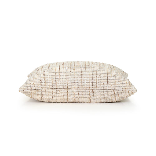 Darcy & Duke sierkussen Natural Tweed - Beige - 40x60cm