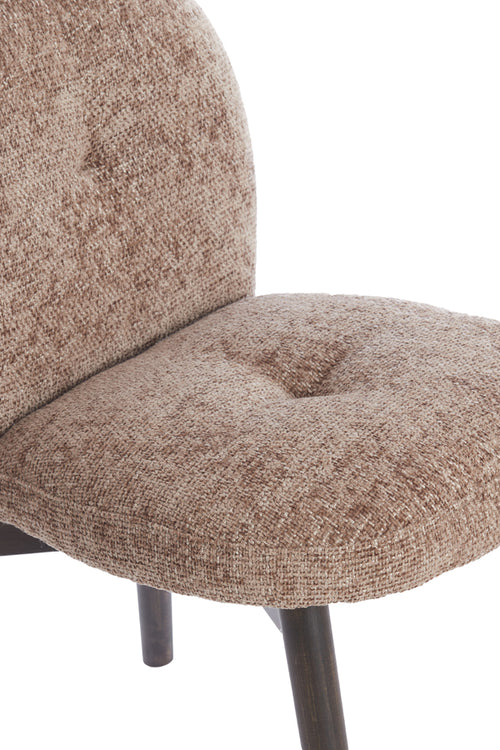 Light & Living eetkamerstoel SINOSA - 59x50x83cm - bruin - Set van 2 - vtwonen shop