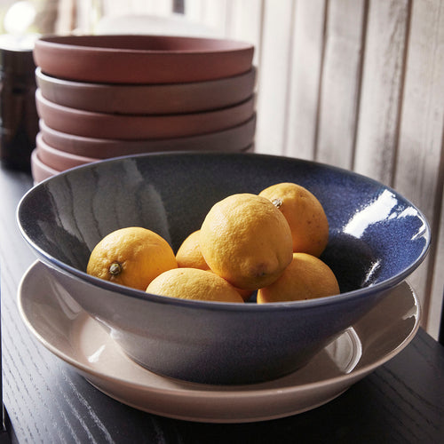 Hübsch borden Clay - keramiek - ø20xh4, ø31xh5cm - vtwonen shop