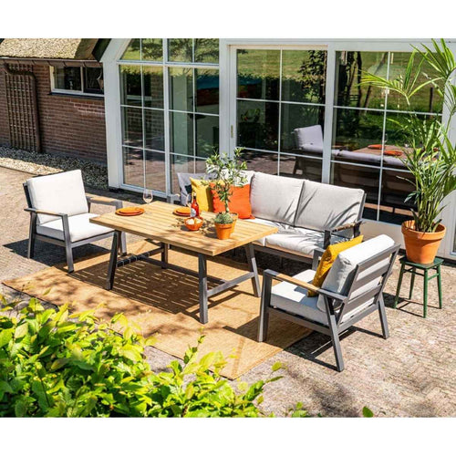 Garden Impressions loungeset Lissabon valley sand - 3-delig - vtwonen shop