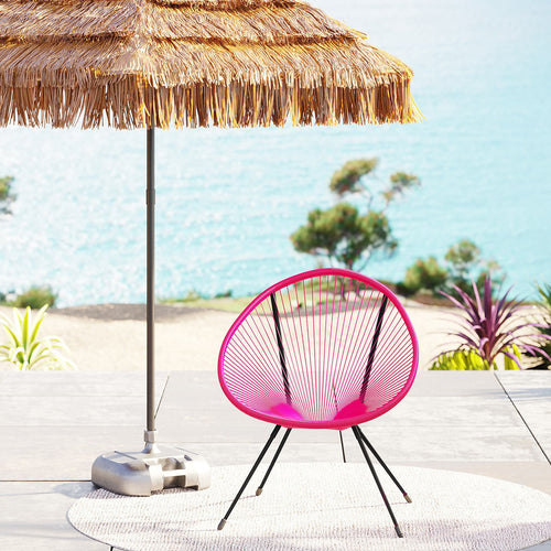 Kare Design Tuinfauteuil Acapulco roze