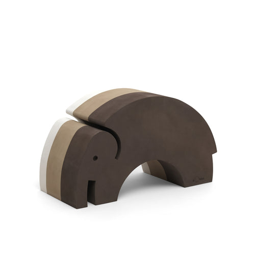Bobles speelgoed - olifant - bruin