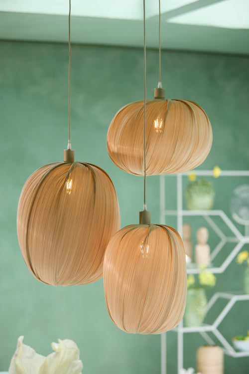 Light & Living lampenkap PALMADO - Ø36x50cm - bruin