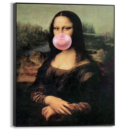 Reinders schilderij Mona Lisa Bubblegum - 50x40cm