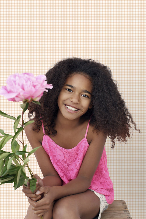 ESTAhome behang strepen licht terracotta - 50 x 900 cm - 131642 - vtwonen shop