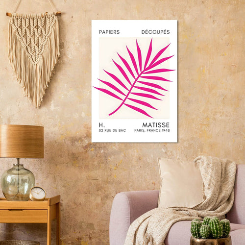 Artfulprints  Matisse – Floral reef pink   poster 30x40 cm - vtwonen shop
