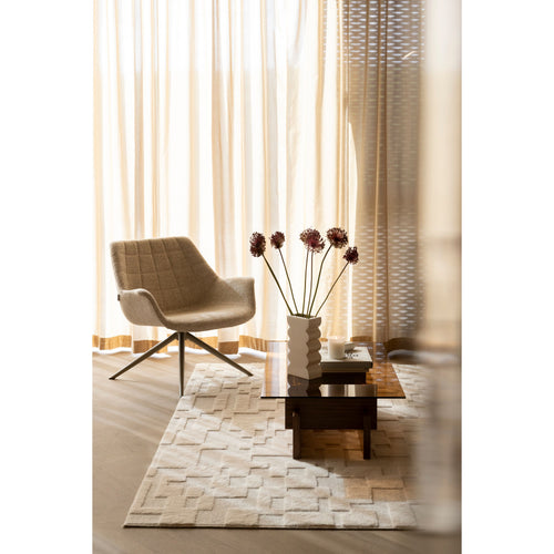 Zuiver Bricks Vloerkleed 200x300 cm Beige