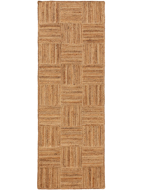 benuta jute loper Jutta - lichtbruin - 70x200 cm