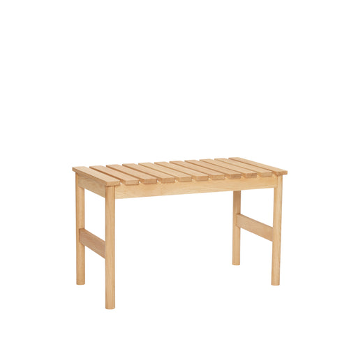 Hübsch bank Row - mdf/essenhout/essenvineer - 70x40xh45cm