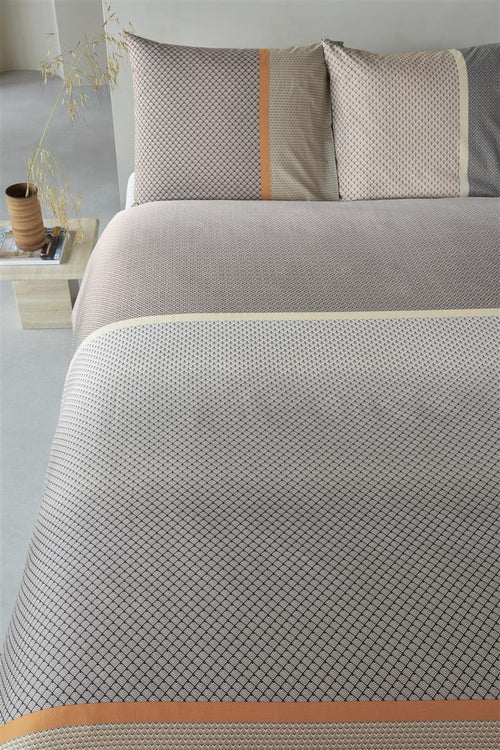 Kardol dekbedovertrek Alluring - 200x200/220 cm - naturel - vtwonen shop