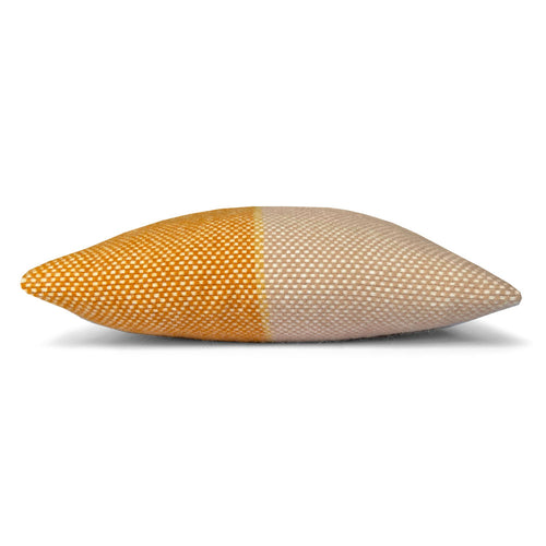 Malagoon kussen Festivity - geel, oker - 45x45cm 100% wol