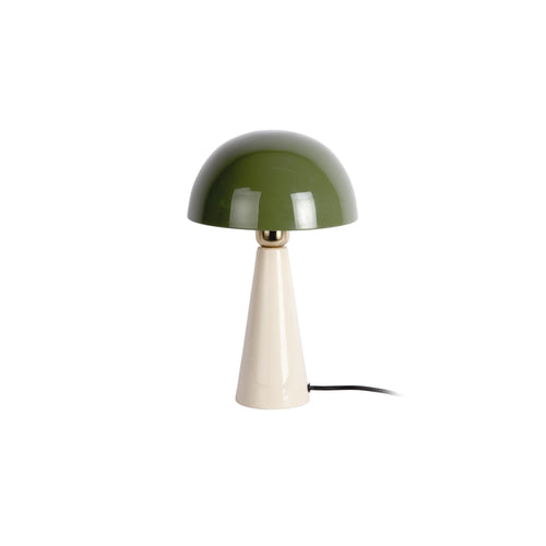 Leitmotiv tafellamp Prague - wit - Ø20cm