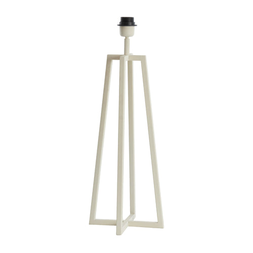 Light & Living lampvoet Miley - wit - 21x21x56cm - vtwonen shop