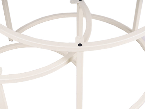 MaximaVida frame Chicago ronde salontafel set ivoor - maak zelf je salontafel set - vtwonen shop