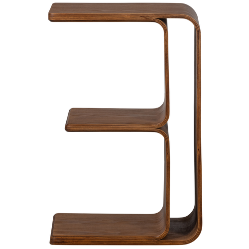 WOOOD multifunctionele bijzettafel Frey - Hout - Walnoot - 40x60x32 - vtwonen shop