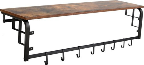 Furnilux Kapstok - XXXL Wandkapstok - 110x30x27 cm - vtwonen shop