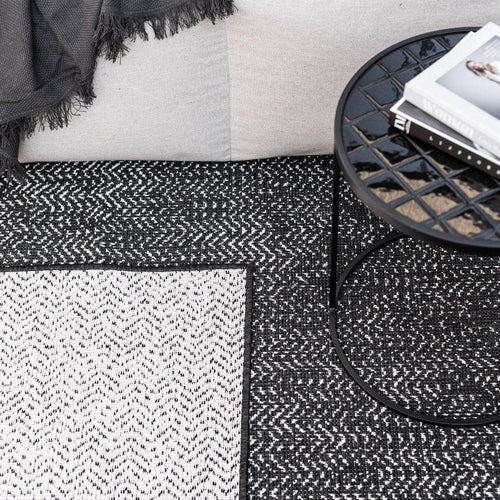 Buitenkleed Dahl Zwart Eva Interior