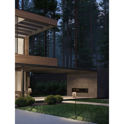 Nova Luce MOTLEY 100 cm buitenpaal Sandy Black LED 9W 395lm 3000K IP65