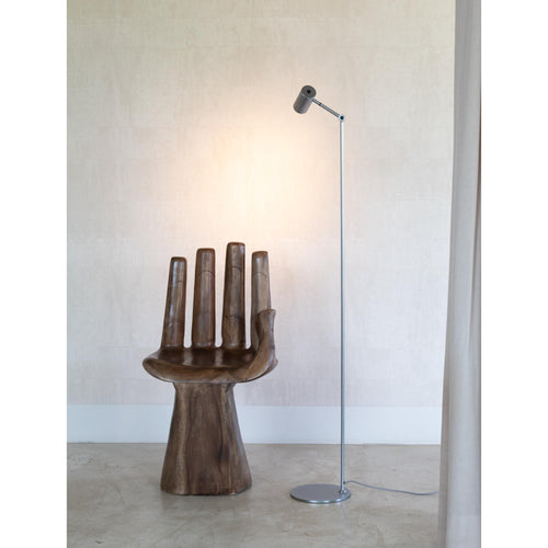 it's about RoMi vloerlamp Montreux - zilver - 22x22x134cm - vtwonen shop