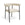 Premium Interiors - Set van 2 stoelen LOU - getextureerd fluweel espresso-bruin 64cm