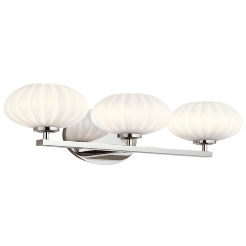 Elstead Kichler Pim Badkamer Wandlamp Gepolijst Chroom, 3000K, IP44