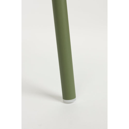 Housecraft Living Jessica Eetkamerstoelen Armleuning Groen - Set van 4
