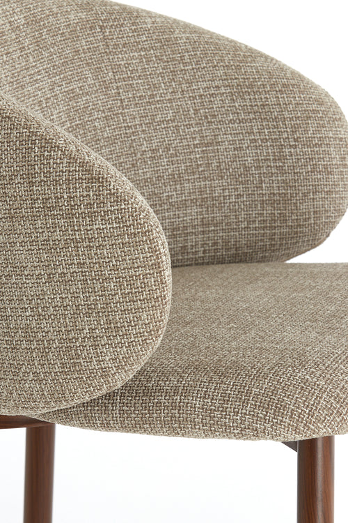 Light & Living barkruk ALUKO - 57x55x94cm - bruin - vtwonen shop