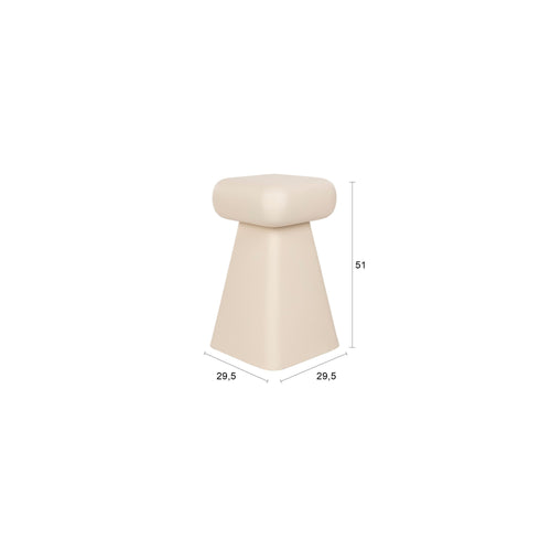 Zuiver Earth Bijzettafel Beige
