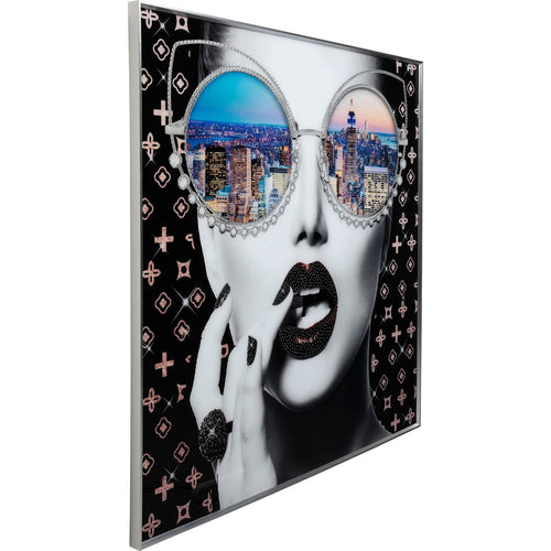 Kare Design Ingelijste Foto NY View - vtwonen shop