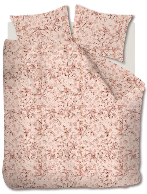 Riviera Maison dekbedovertrek Blushing Blooms - 200x200/220 cm - roze - vtwonen shop