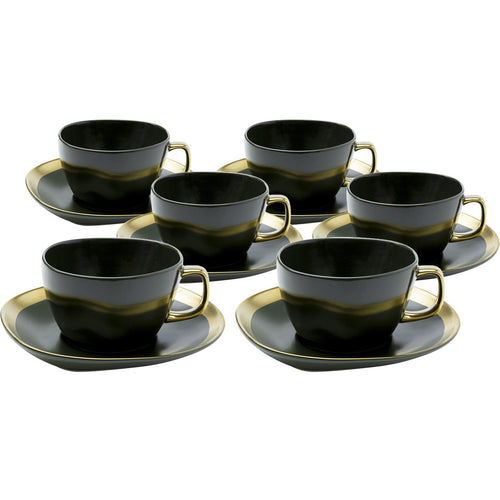 Kare Design Koffiekoppen Vibrations groen (6/Set) - vtwonen shop