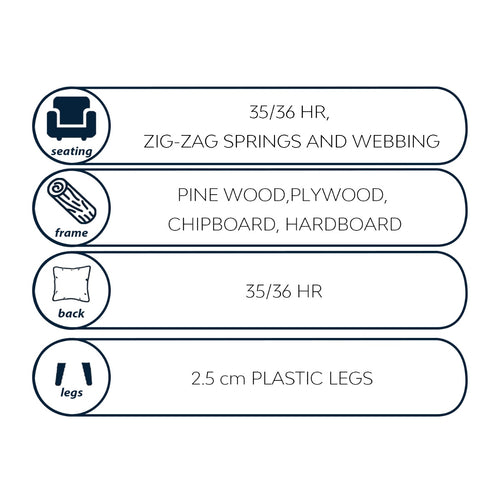 Giga Meubel Chaise Longue Bank Lille - 3-Zits - Rechts - Mokka - Stof - vtwonen shop
