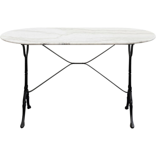 Kare Design Eettafel Bistrot 120x60cm wit marmer